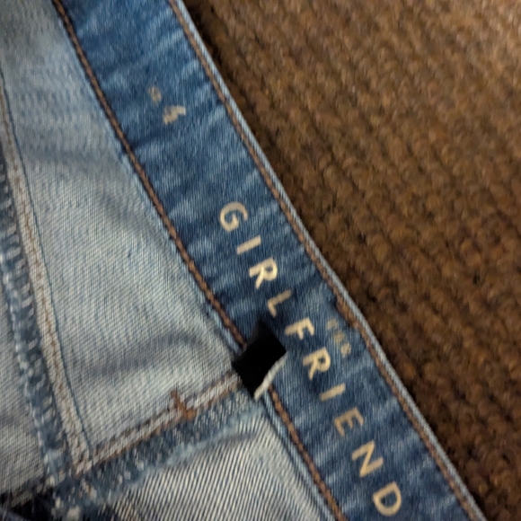 White House Black Market Embroidered Blue Jeans - Picture 6 of 9